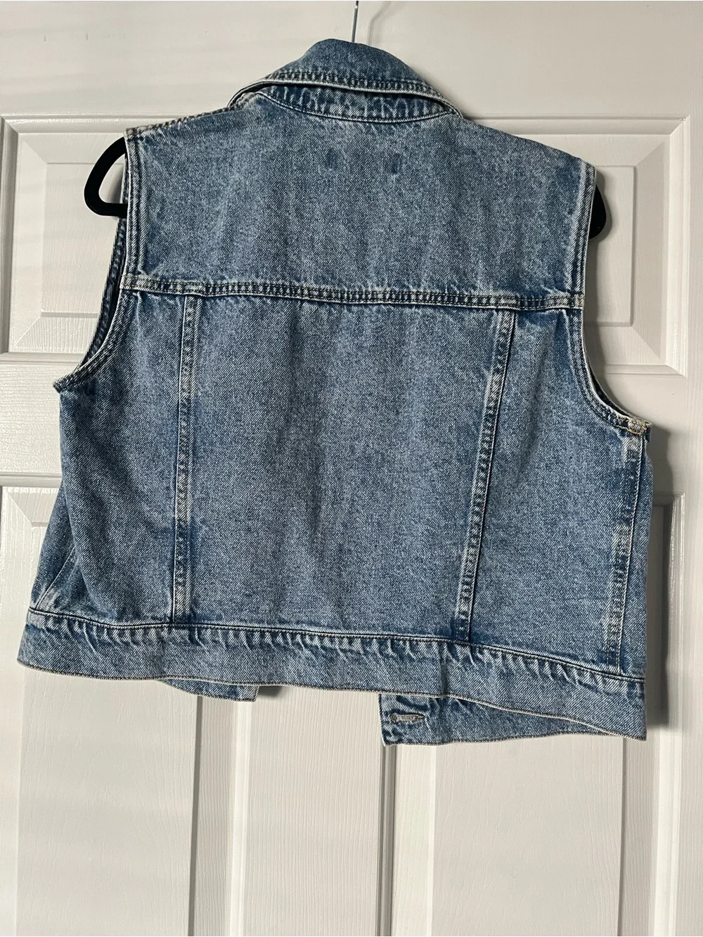 Love Tree Light Blue Denim Vest | Size Small - Picture 2 of 3